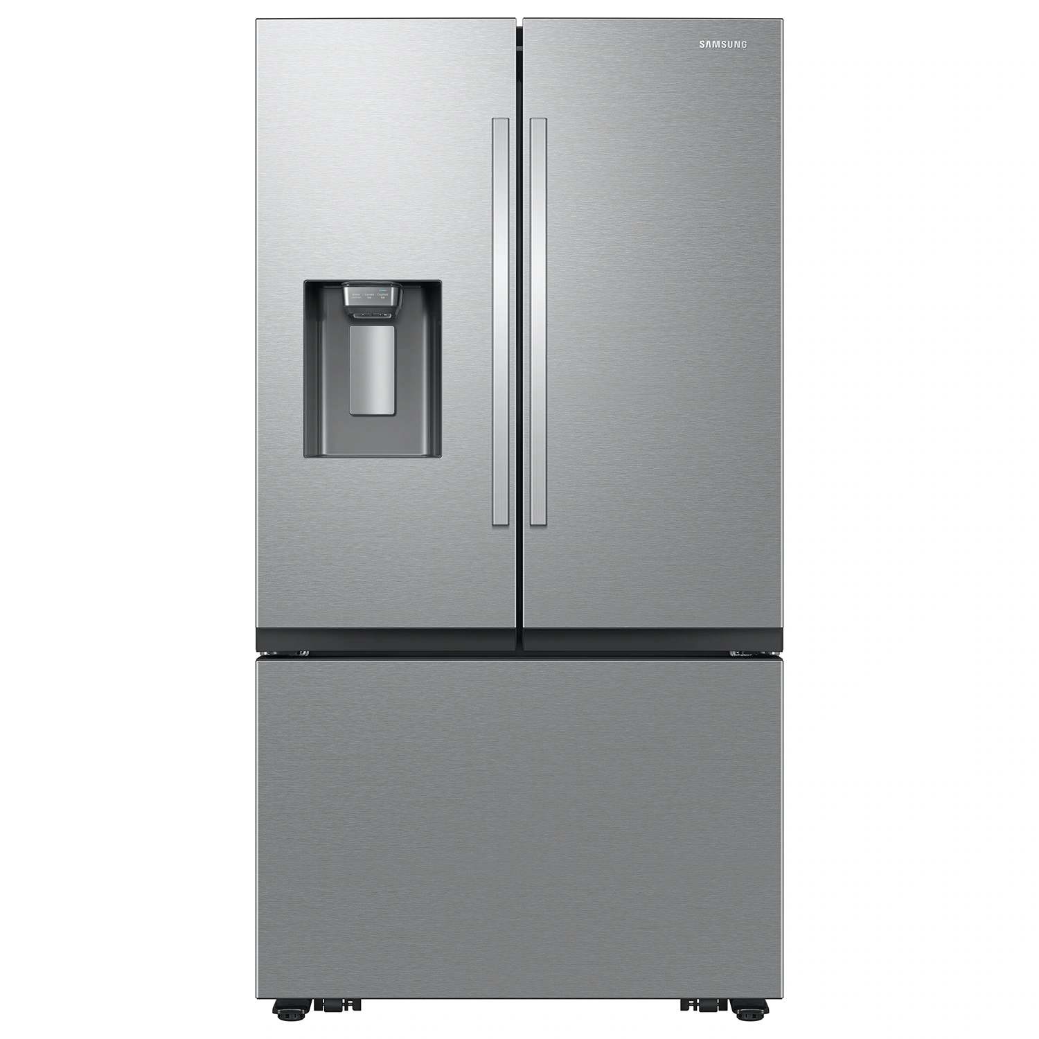 A clean and modern refrigerator
