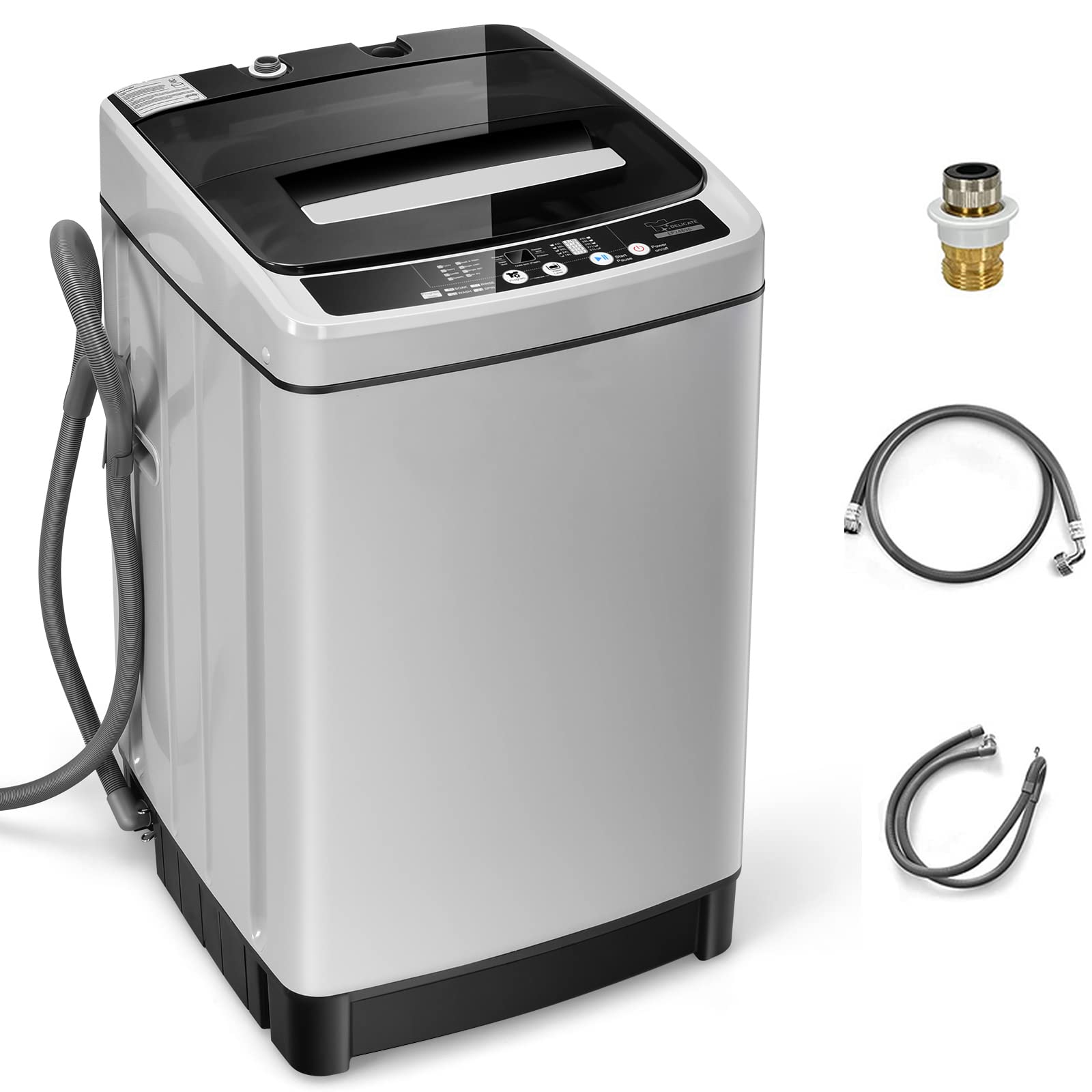 A front-loading washing machine